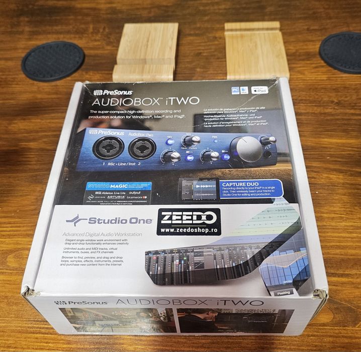 Interfata audio Presonus AudioBox iTwo,