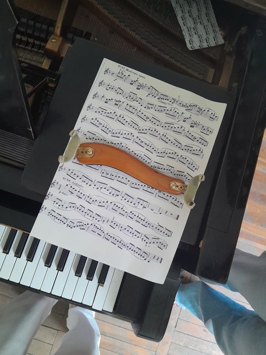 Contrabărbie vioară, reglabilă 1/2-3/4