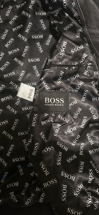 BOSS-Мъжко Кожено Яке.