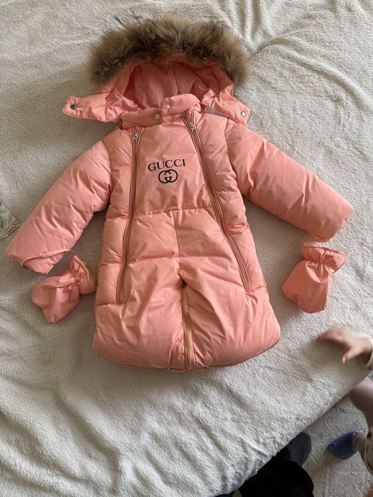 Детский комбез для девочек 9-12 м