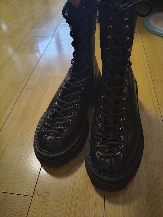 Ghete piele naturala mărime 38