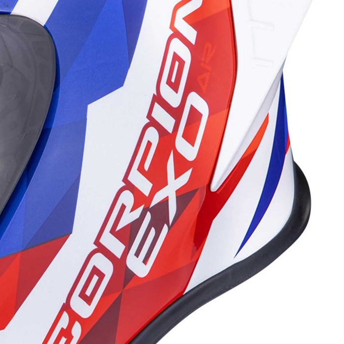Мото Каска SCORPION EXO-R1 EVO 2 AIR Valere  Red-Blue-White