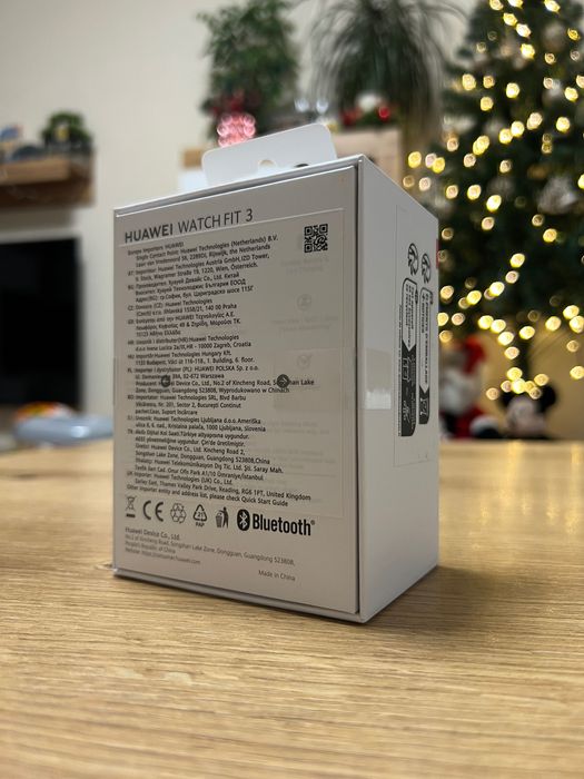 Смарт Часовник HUAWEI WATCH FIT 3 black