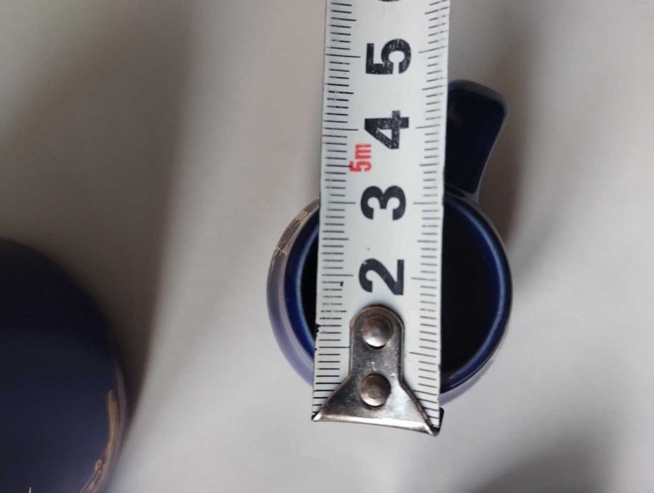 Мини сервиз - кобалт - злато