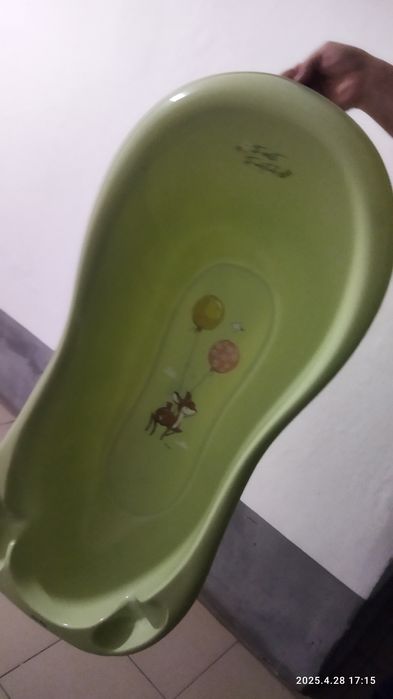 Детская ванночка с подставкой