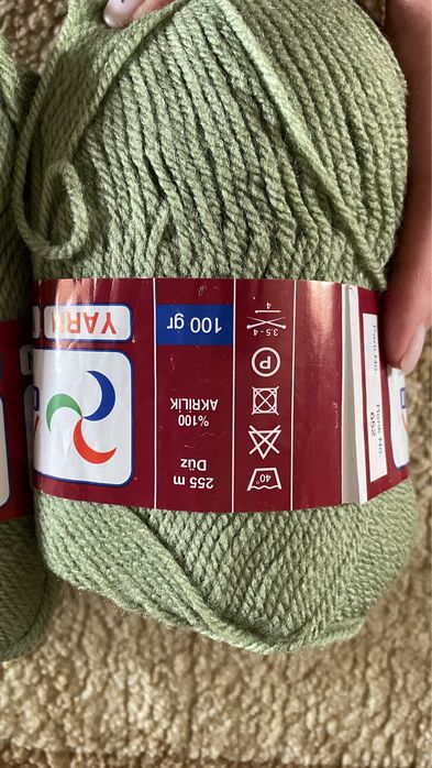 Пряжа акрил новая