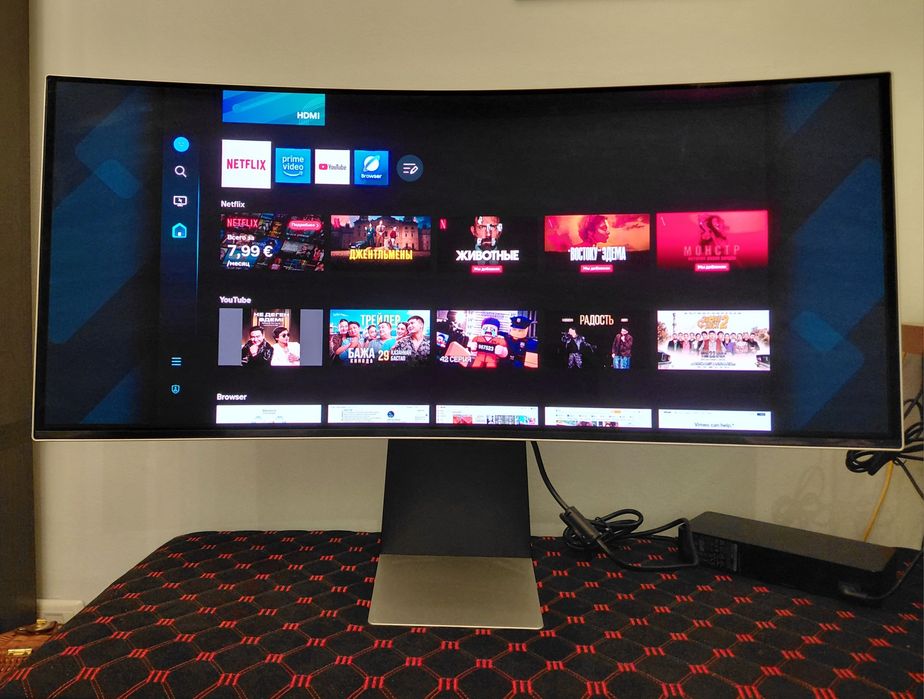 Монитор Samsung Odyssey OLED G8 LS34BG850SIXCI