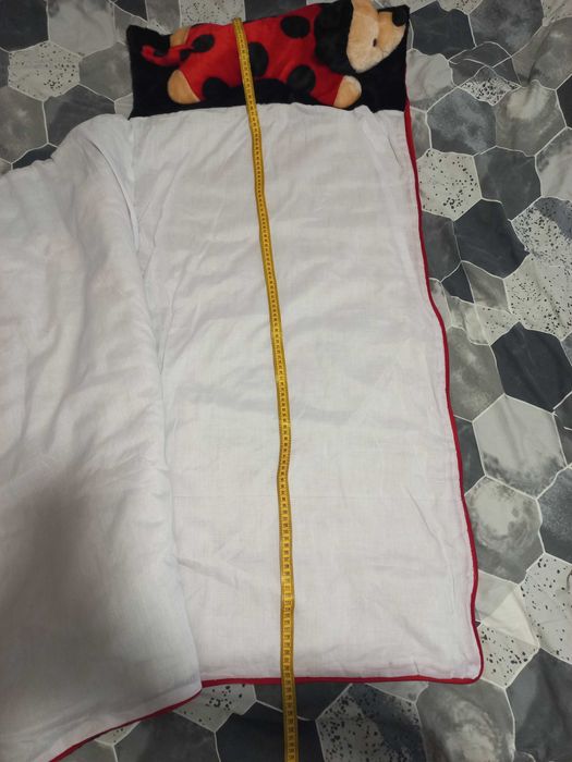 Детски спален чувал с възглавница