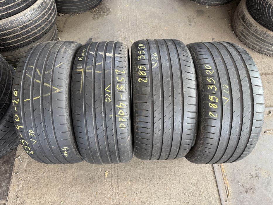 4 Anvelope Vara 255/40/20 cu 285/35/20 Bridgestone 2020