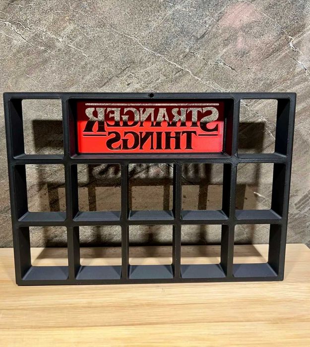 Полка для Фигурок "Очень странные дела" (Stranger things)