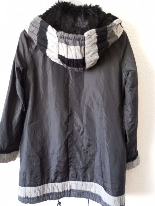 Дамско яке с естествена яка М/L