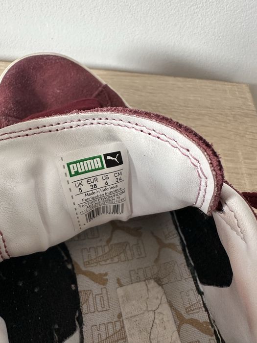 Puma suede-бордо