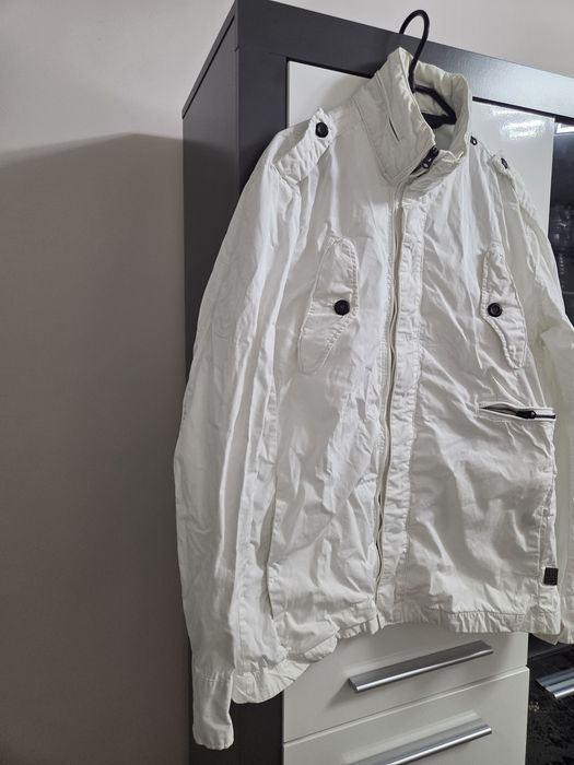 Jacheta barbati alba G-Star RAW XL
