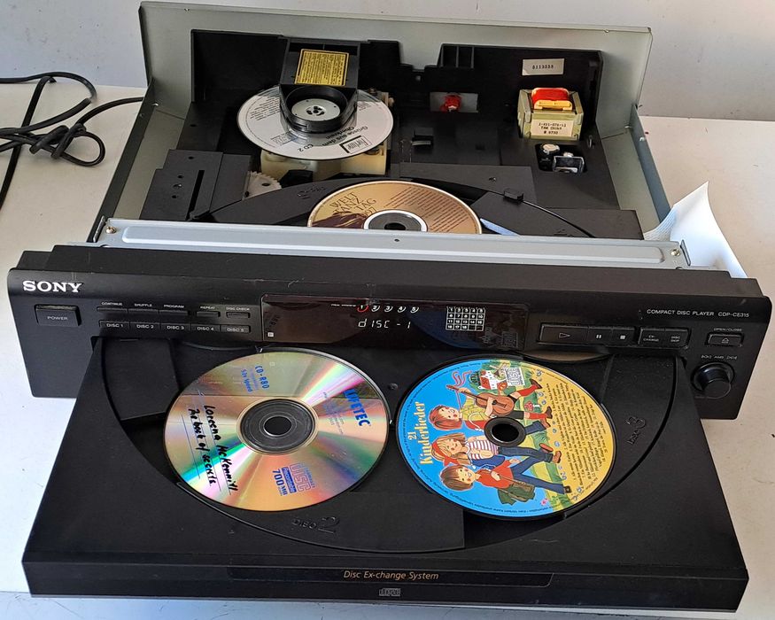 CD Changer Premium Sony CDP-CE315 – CD player de Colectie – fara Telecomanda