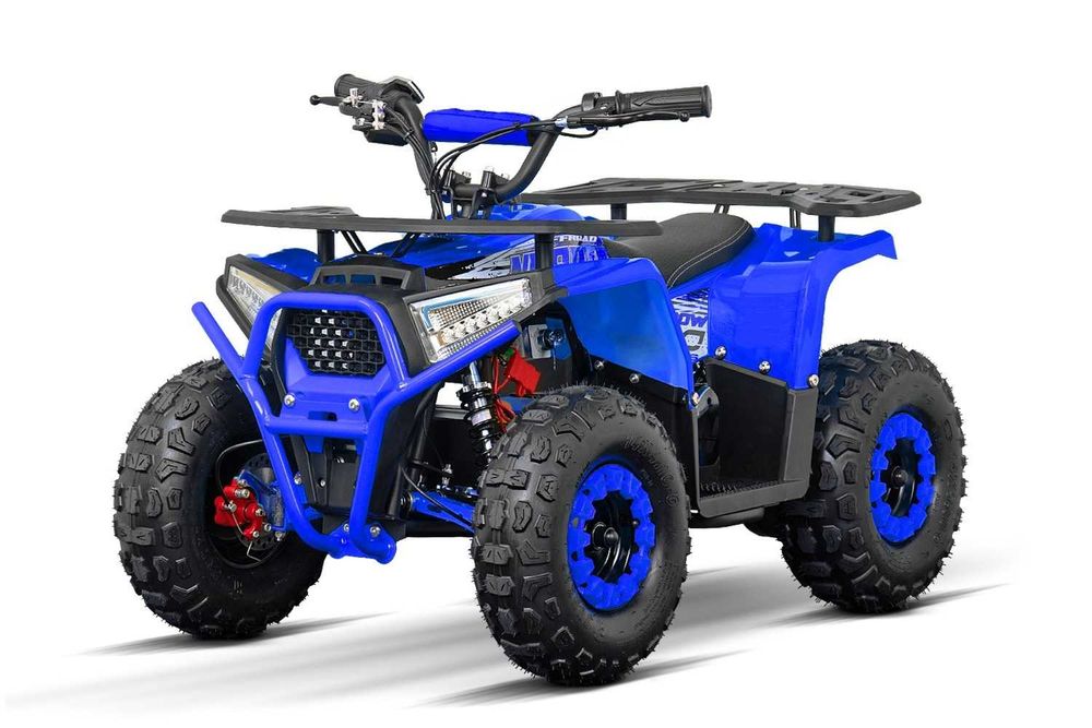 ATV electric pentru copii NITRO Nerino 1000W 48V BTF Tire XL Blue