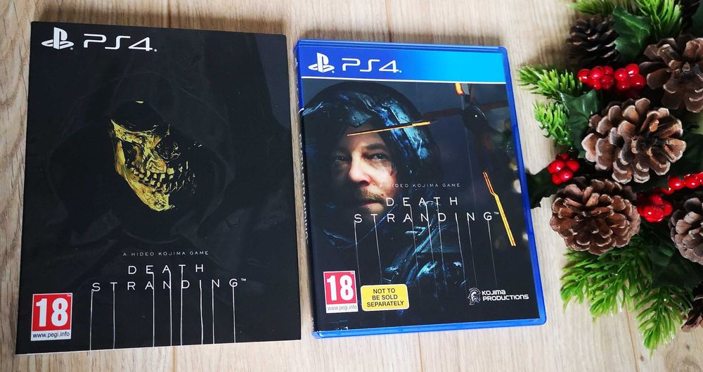 Death Stranding Limited Edition Higgs Slipcover  PS4