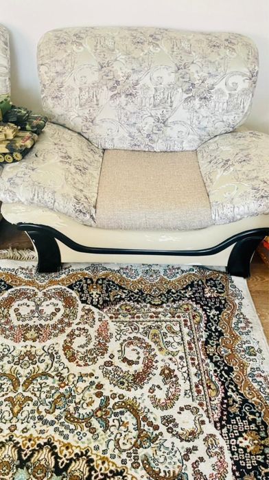 Комплект Диван раскладной с диванчиком и креслом