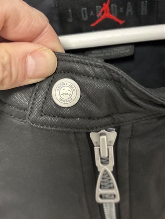 Jordan x Travis Scott Cactus Jack Leather Jacket – Black