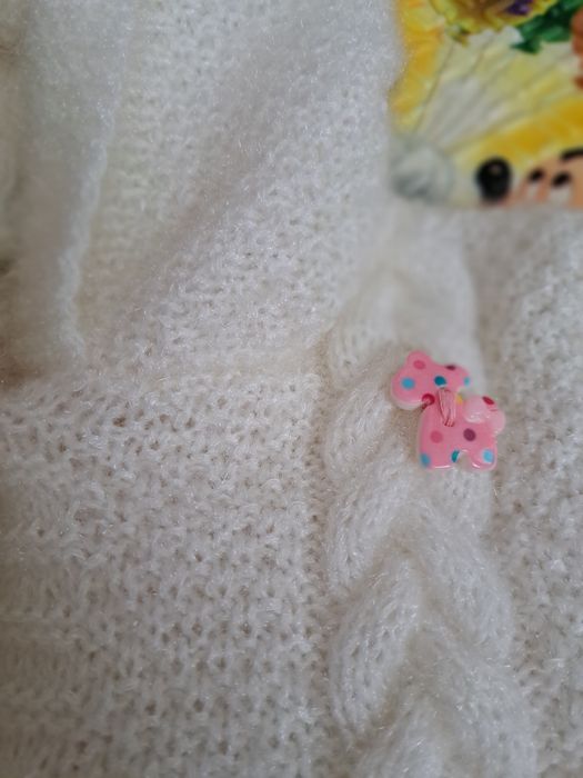 Комбез ромпер вязанный 92