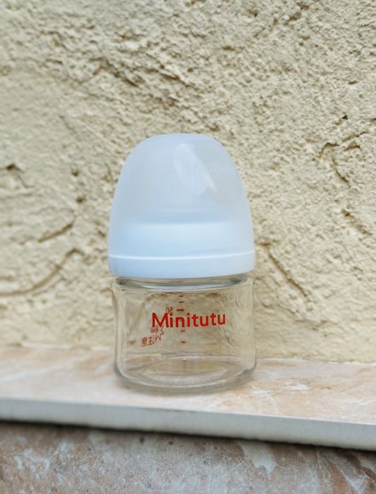 Бутылочка minitutu 80ml прозрачный.