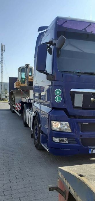 Transport utilaje agricole si construcții - trailer agabaritic