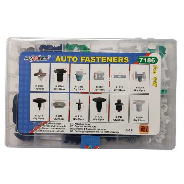 Комплект щипки за кори за VW 255 броя