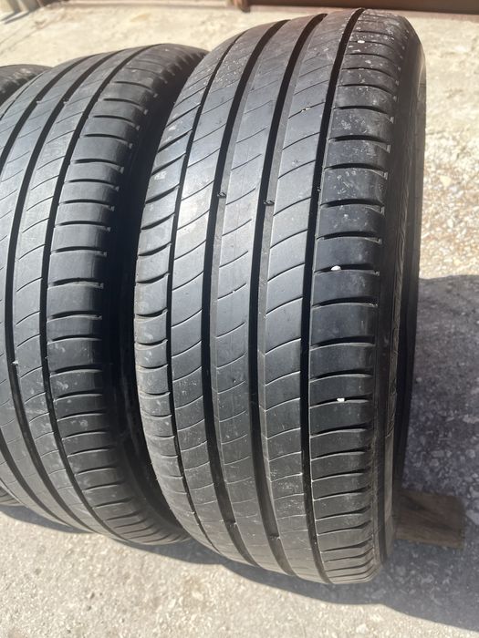 4 бр. летни гуми 215/55/17 Michelin DOT 0818 4,5-5 mm