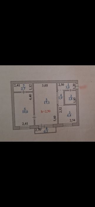 Продам 2-х комнатную квартиру в Астане