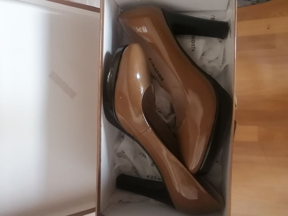 Туфли лакированные, 38 р.