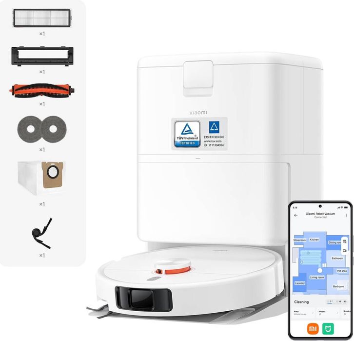 Робот-пылесос Xiaomi Robot Vacuum H50 . Для кухна.