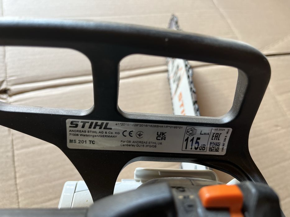 Drujba Profesionala Stihl MS 201TC 2.4Cp lama 30cm Noua