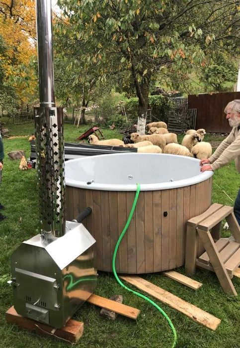 Ciubar / jacuzzi fibra de sticla PE STOC CEL MAI BUN PRET