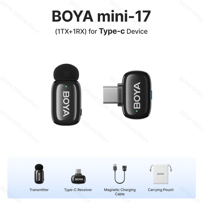 BOYA MINI  петличный микрофон. Есть доставка