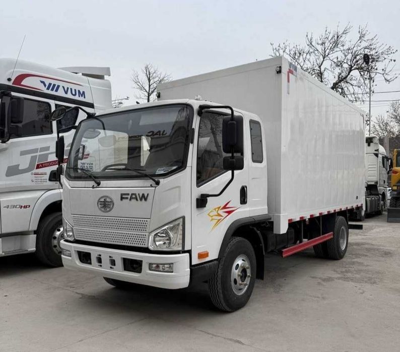 Автофургон цельнометаллический FAW Tiger V, (24,6 м³)