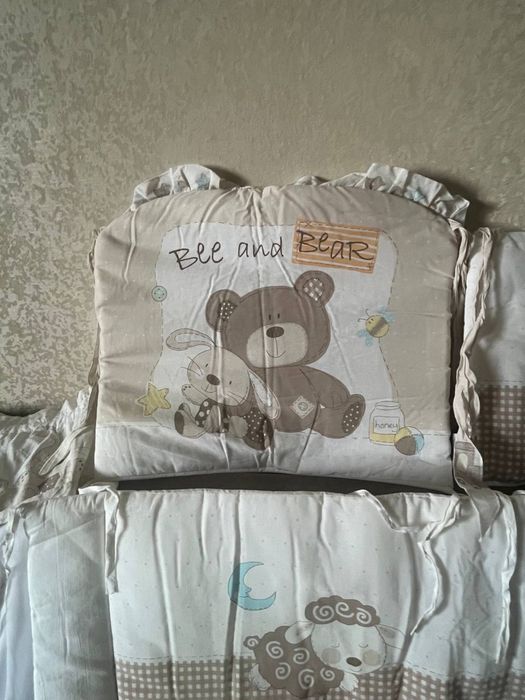 Бортики для детской кроватки