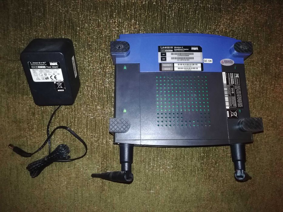 Безжичен рутер Linksys WRT54G