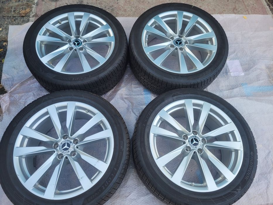 Jante originale Mercedes S-Klasse W223 +anvelope 255 45 19 Dot 02.22