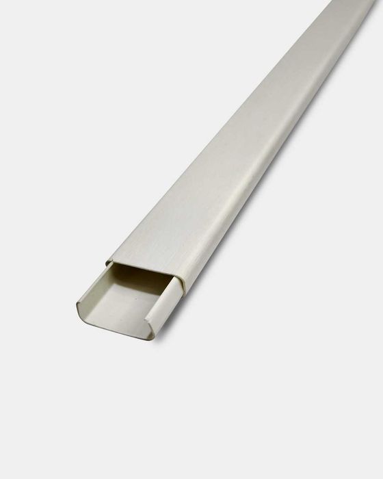 O'z-o'zidan yopishtiruvchi kabel-kanal, qulay o'rnatish, 30х10, oq