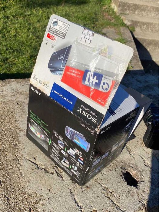 (Нов) Sony Handycam HDR-CX130E (Red)