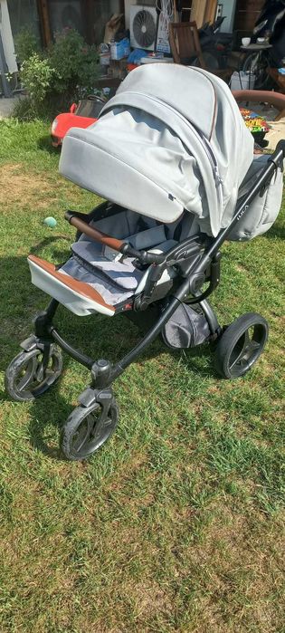 Нова цена Бебешка количка 2в1 Bebetto Luca Pro - еко кожа