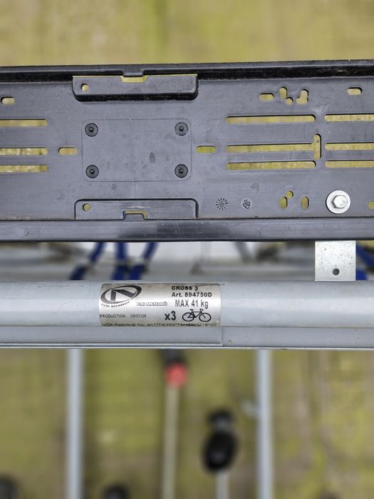 Багажник за три броя  велосипеди