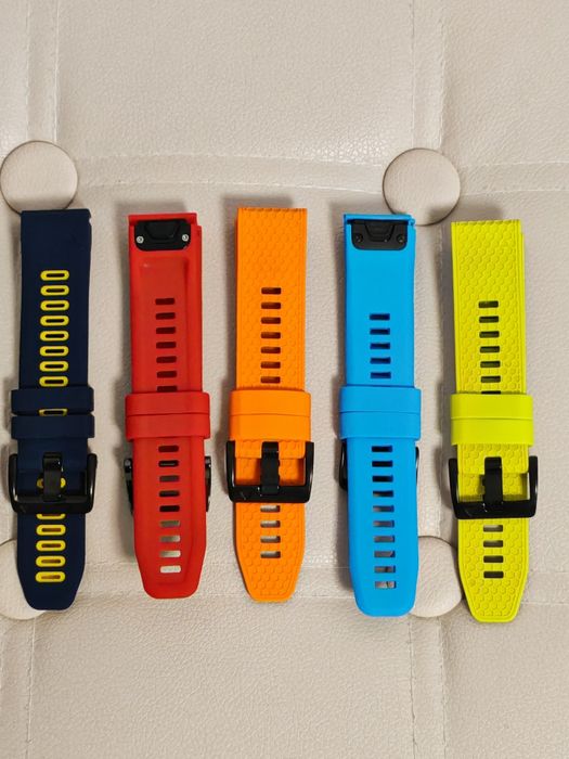 Set curele Garmin quickfit 22mm noi