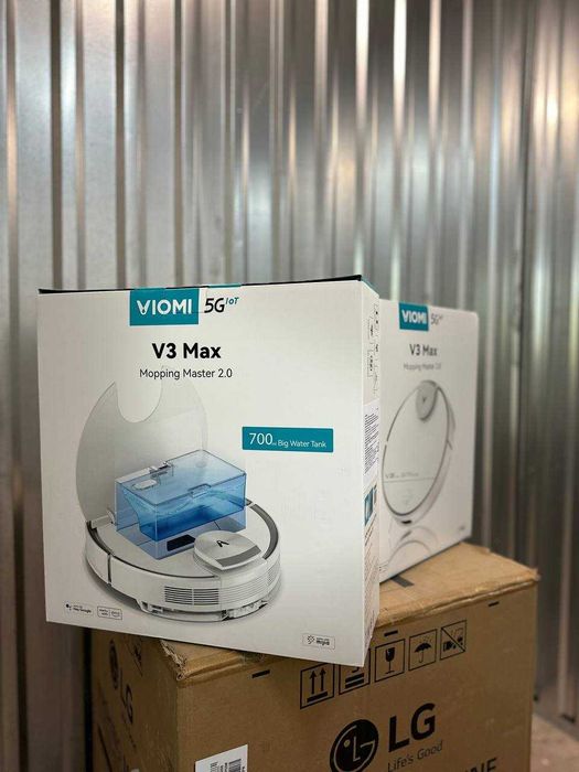 Продаю новые робот пылесосы Viomi V3 Max