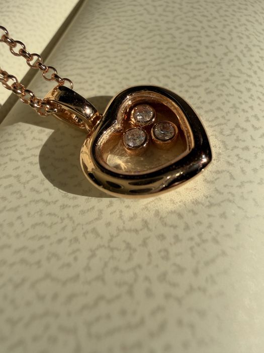 Колие ново Chopard happy diamonds
