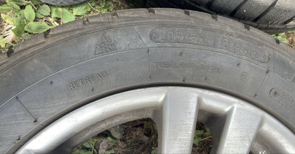 Jante cu Anvelope 205/55/R16