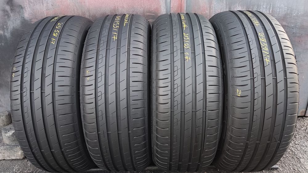 4бр. летни гуми 215/55/17 GoodYear 
dot24
7.7мм