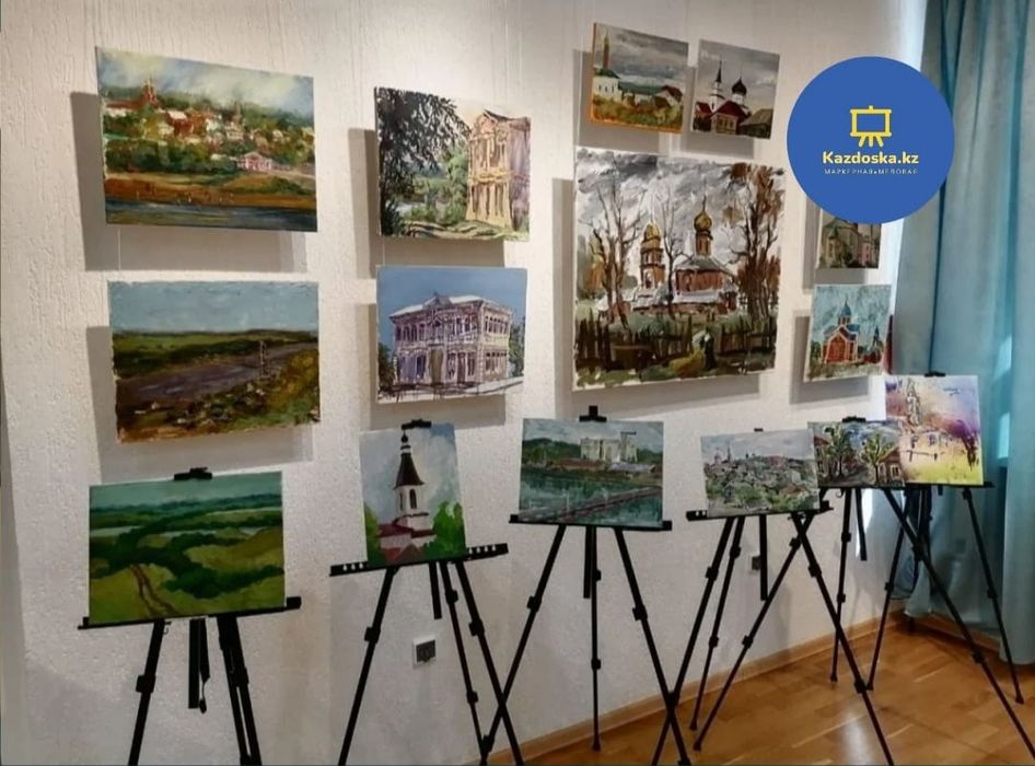 Аренда/ прокат мольберт трёх ножка - Аренда прочих товаров Алматы на Olx