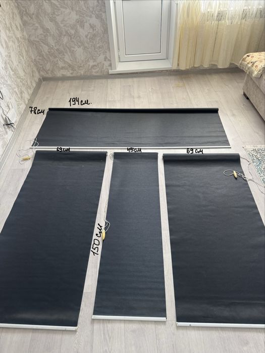 Ролл шторы блэк-аут