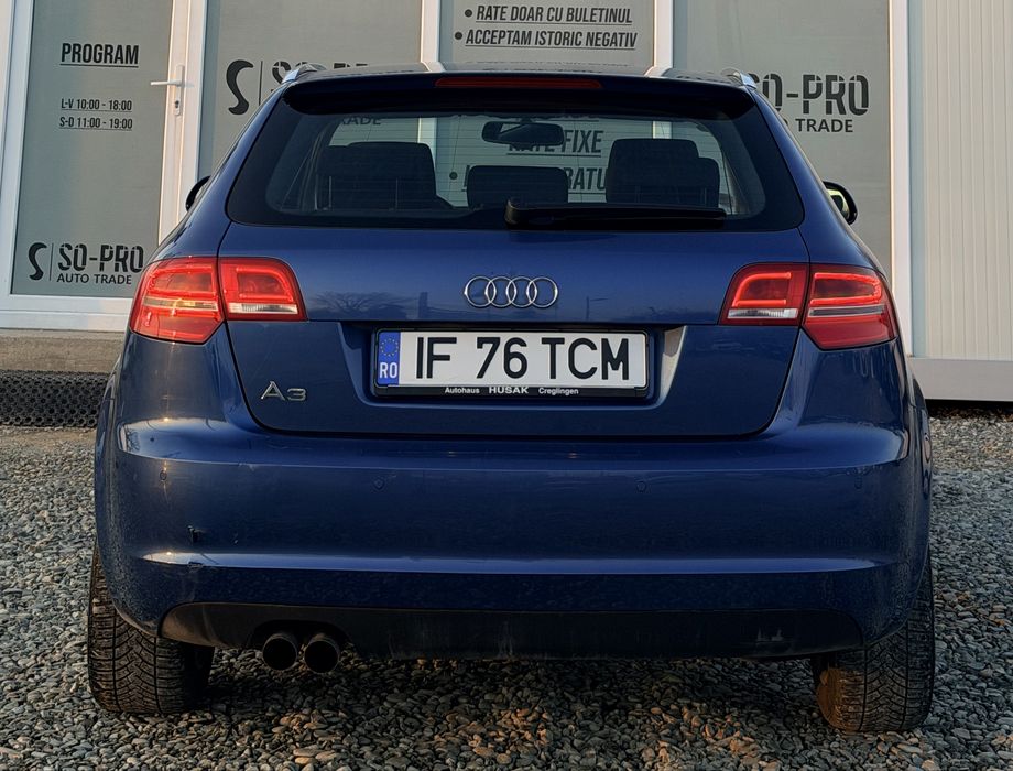 Audi A3 2.0Diesel facelift RATE DOAR Cu BULETINUL ,0 AVANS.PRET FIX