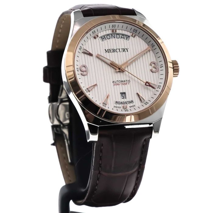 Ceas Mercury - Roadstar Automatic Swiss Watch - MEA493-SRL-1 Bărbați